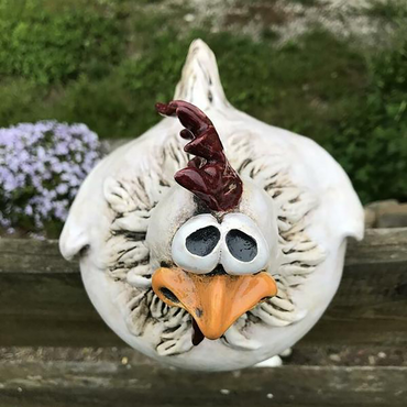 Décoration de poulet de jardin