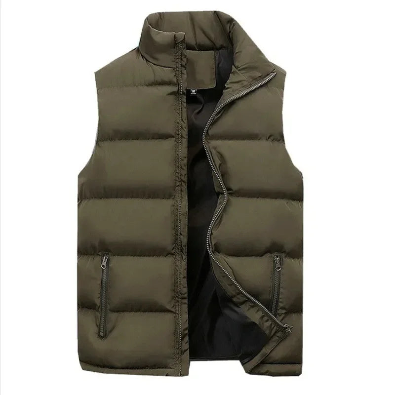 Gilet pour hommes alimenté en coton