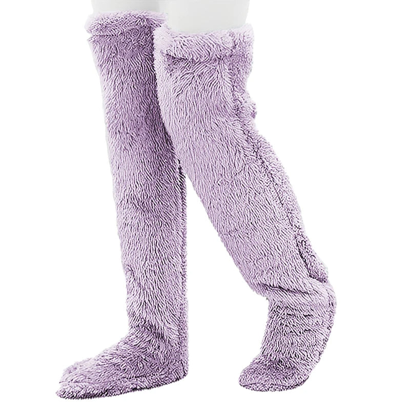 Chaussettes enlevelées de surnasse câline