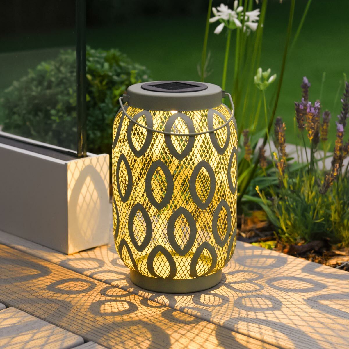 Lampe solaire de jardin