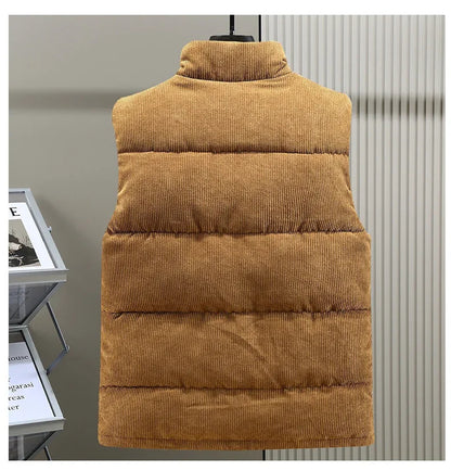 Gilet pour hommes alimenté en coton