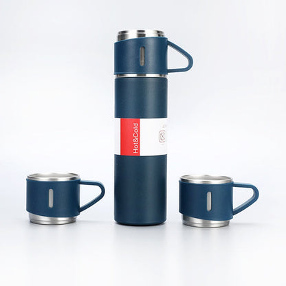 Bouteille de voyage thermique et tasse