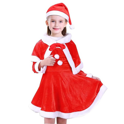 Costume des enfants du Père Noël