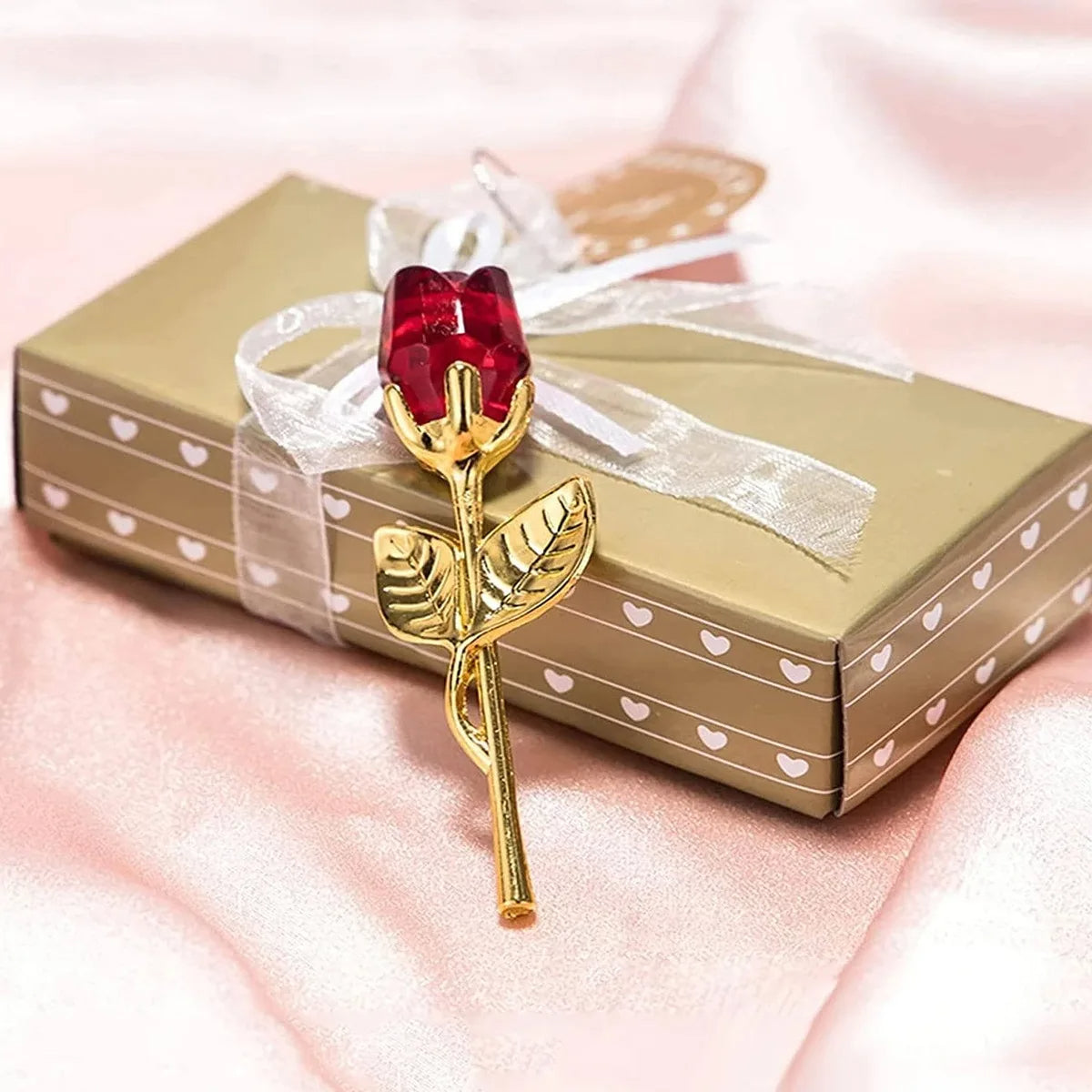 Mini Glass Rose pour la Saint-Valentin