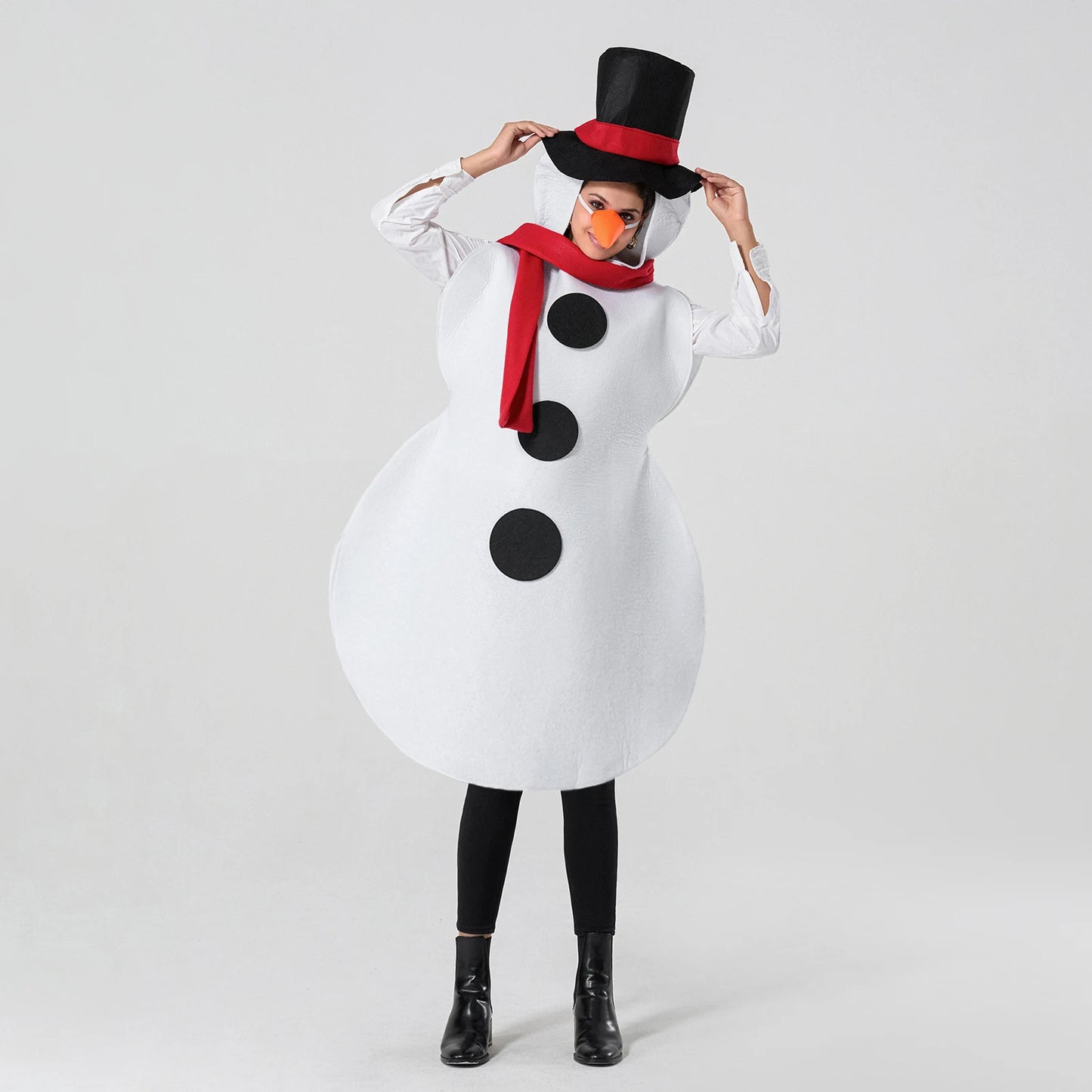 Costume de bonhomme de neige