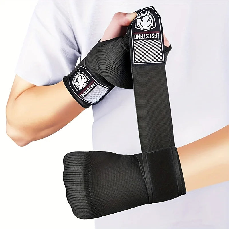 Gants de boxe de gel à demi-doigts MMA