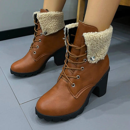 Bottes d'hiver nourris pour les femmes