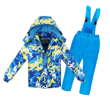 Costume hivernal des briseurs de vent pour enfants