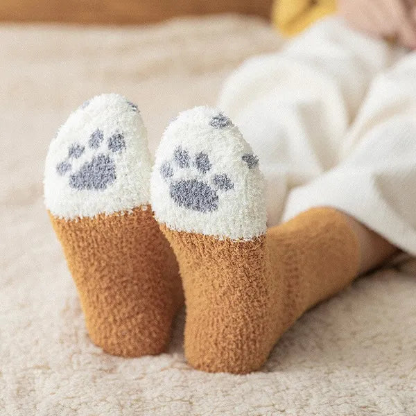 Thermosocks avec design de chat