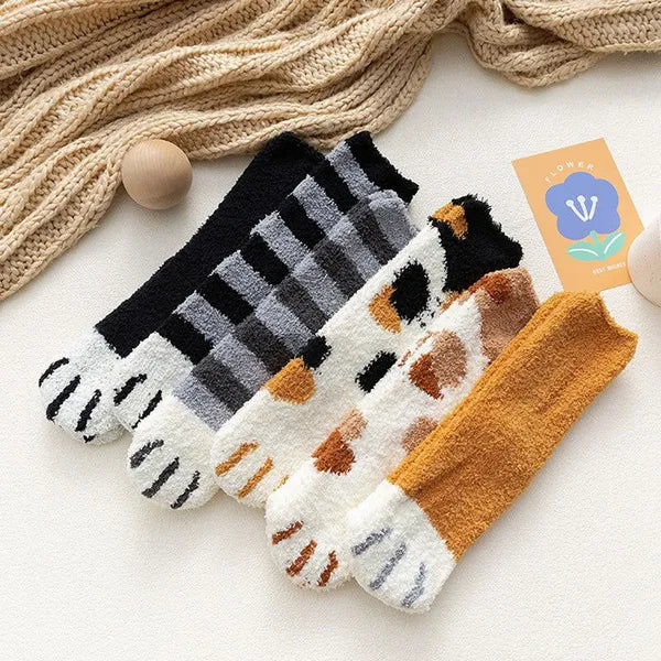 Thermosocks avec design de chat