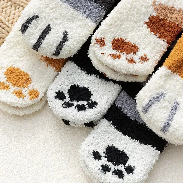 Thermosocks avec design de chat