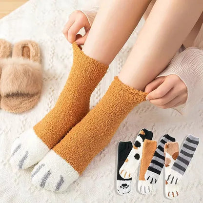 Thermosocks avec design de chat