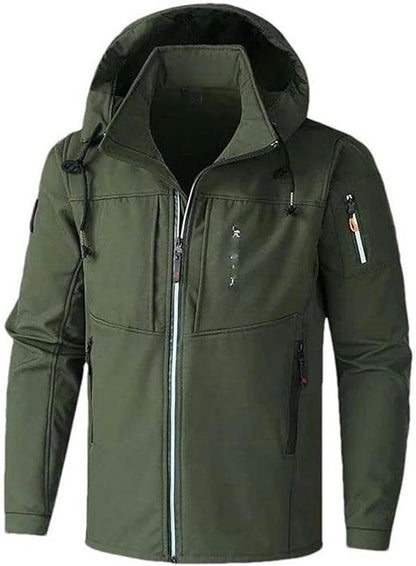 Veste de brise-vent amovible pour les hommes