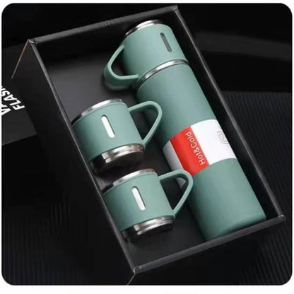 Bouteille de voyage thermique et tasse