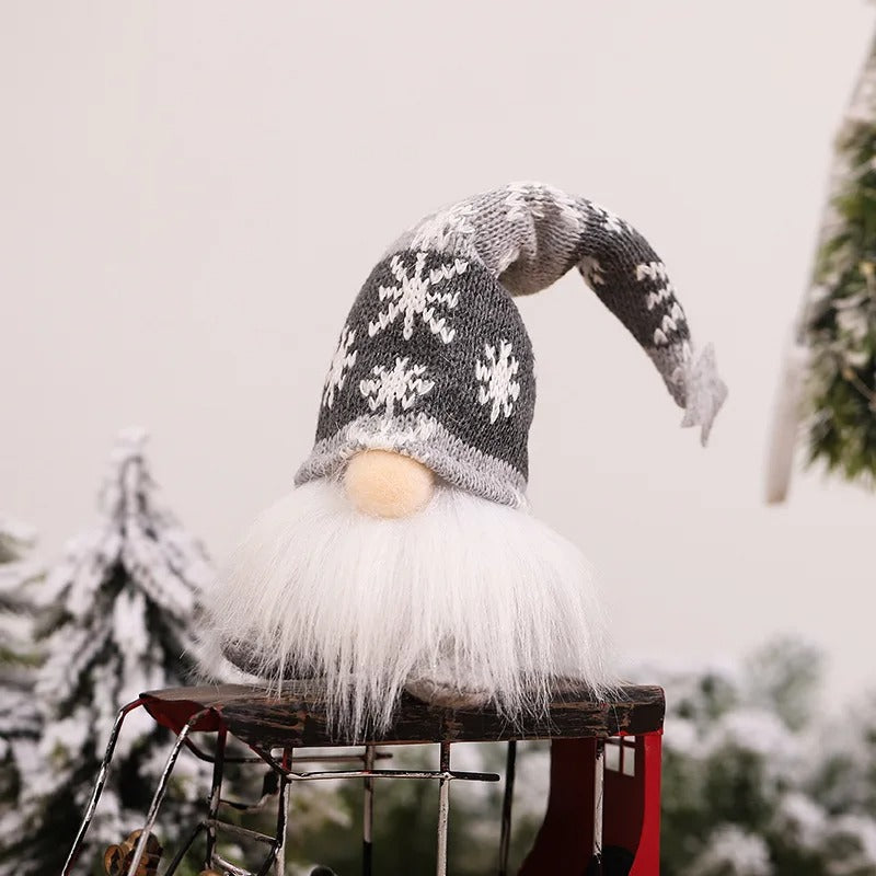 Gnome sans visage | Décoration de Noël