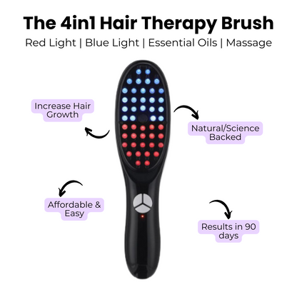 Brosse Revivalocks | Dénoncer le secret pour des cheveux plus denses et plus sains avec une luminothérapie avancée