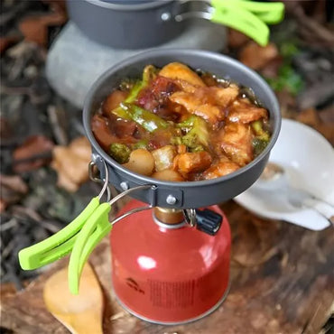 Ensemble de cuisinière de camping