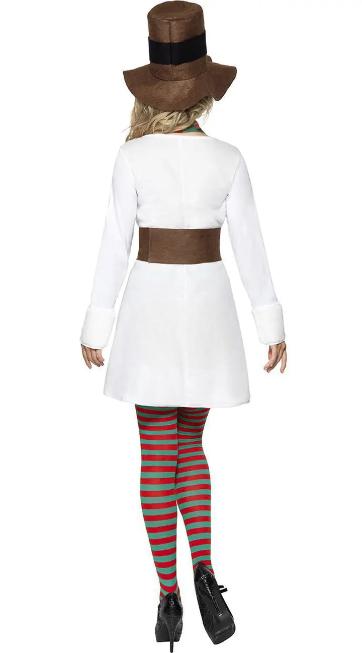 Costume de bonhomme de neige pour hommes et femmes