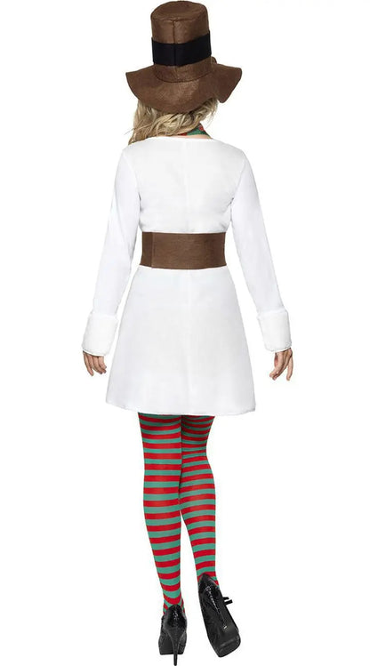 Costume de bonhomme de neige pour hommes et femmes