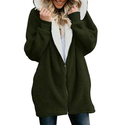 Pull à capuche d'hiver pour les femmes