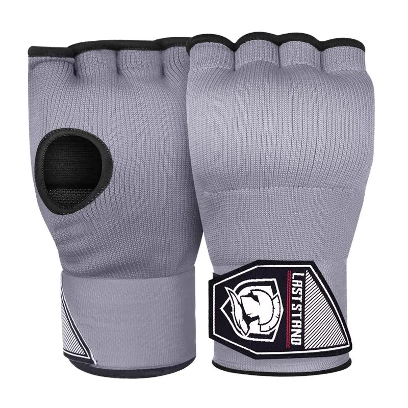 Gants de boxe de gel à demi-doigts MMA