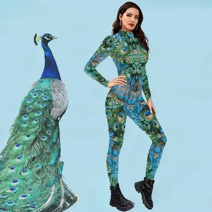 Femelle Pfau-Costume