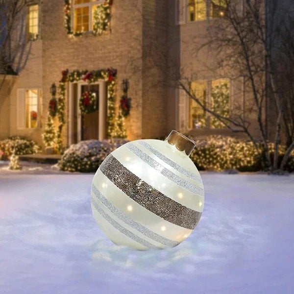 Boule de Noël gonflable