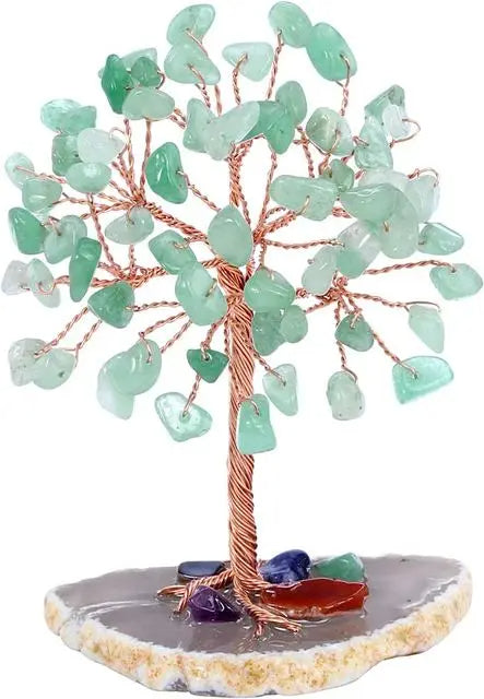 Mini-arbre d'argent cristallin