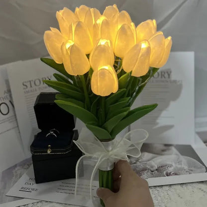 Bouquet de tulip LED en floral