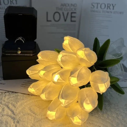 Bouquet de tulip LED en floral