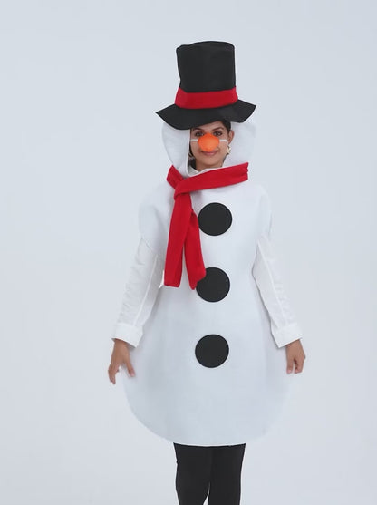 Costume de bonhomme de neige