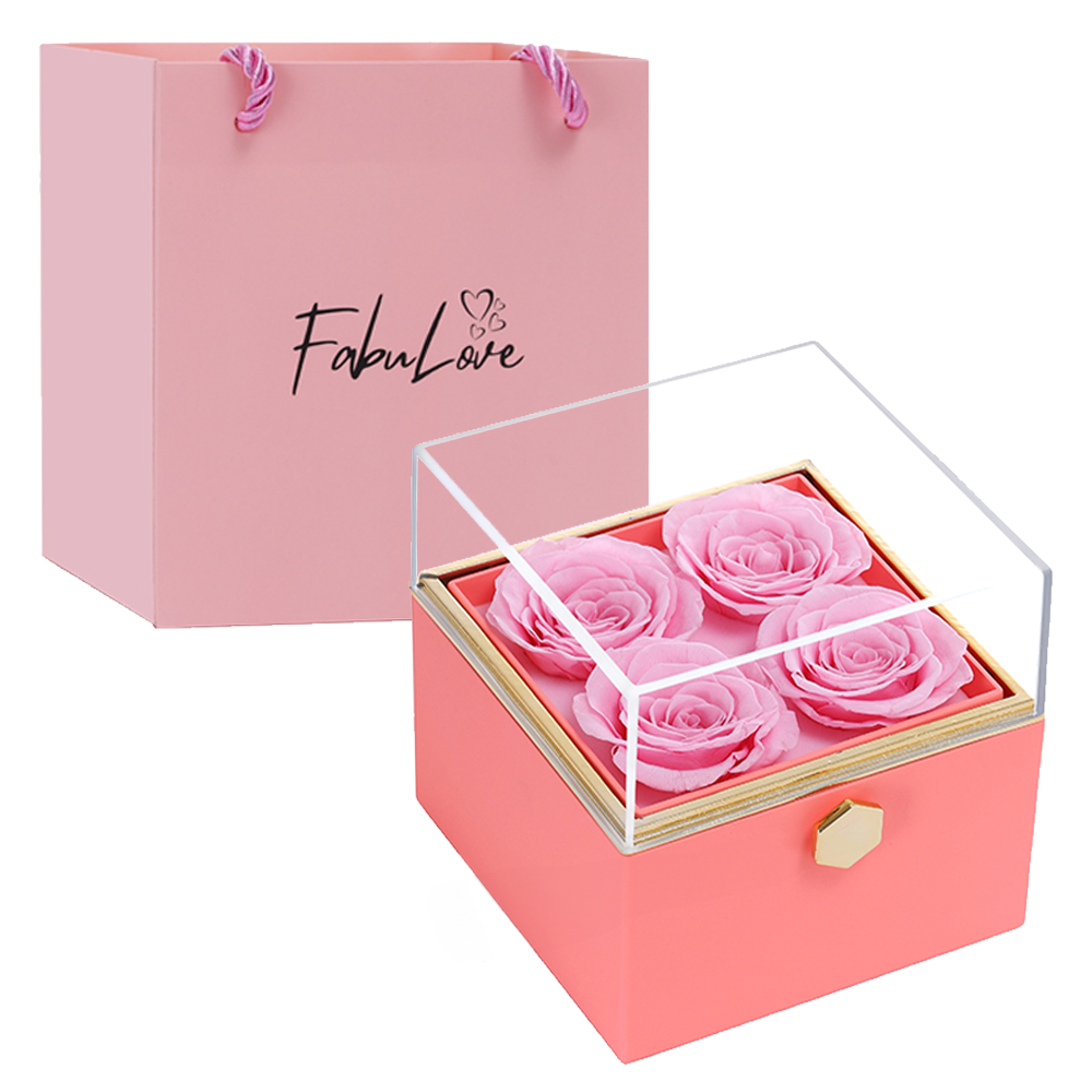 Rosaluxe | Boîte-cadeau rotation des roses éternelles