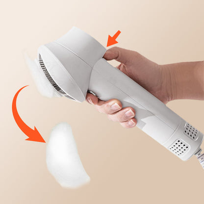 Sèche-cheveux 2 en 1 portable pour animaux de compagnie avec une brosse