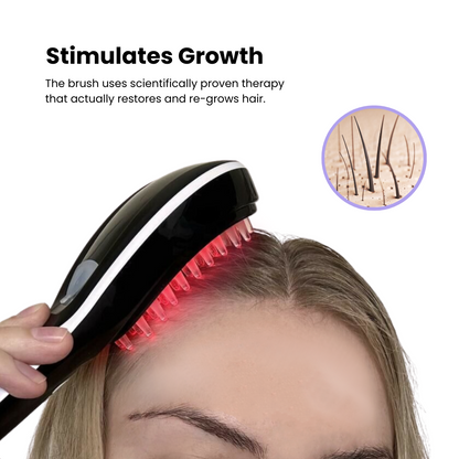 Brosse Revivalocks | Dénoncer le secret pour des cheveux plus denses et plus sains avec une luminothérapie avancée