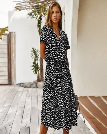 Evelyn | Robe à pois