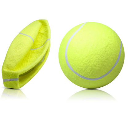 Balle de tennis gonflable | Jouet pour chien