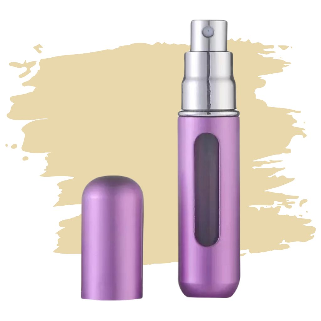 Poussière de parfumerie rechargeable