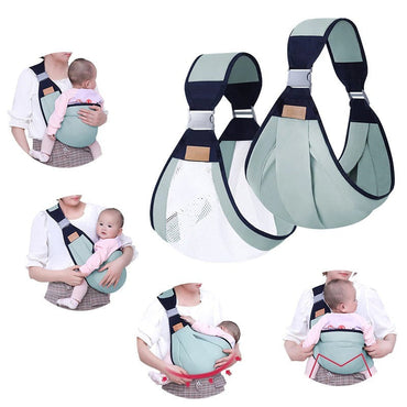 Carrier pour bébé avec fermeture instantanée