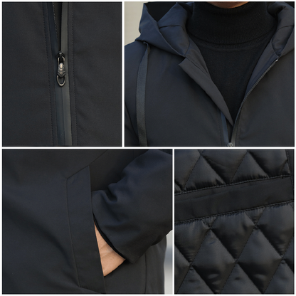 Manteau pour hommes nourris