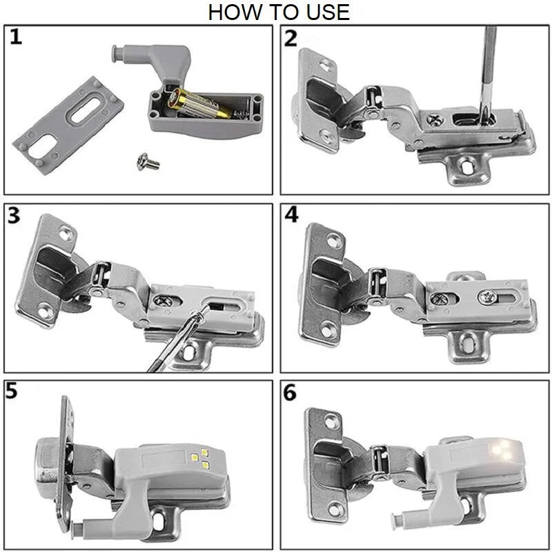 Détecteurs de mouvement LED automatisés